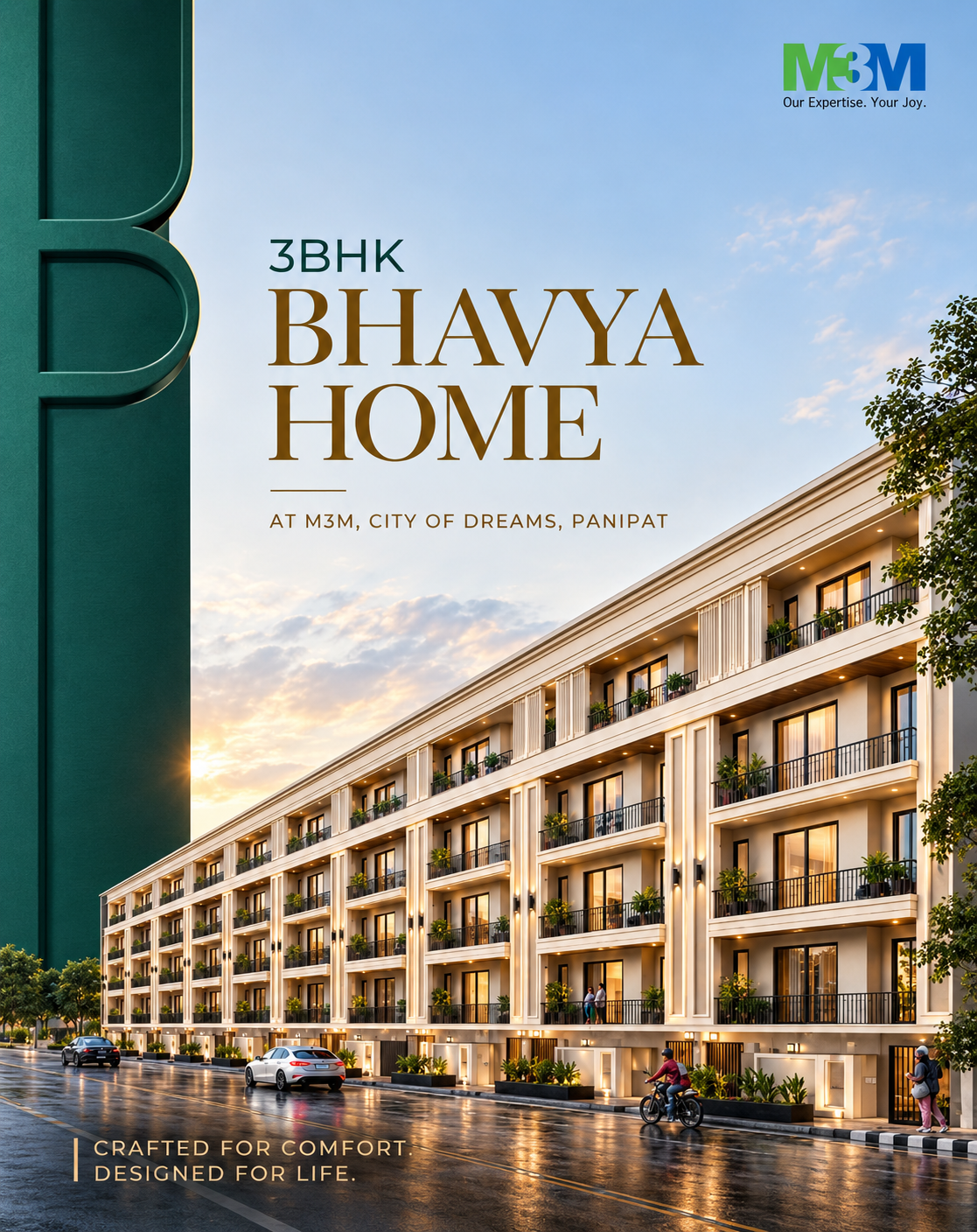 Bhavya Homes, Sector 37, M3M City of Dreams, Panipat - Avenue Luxury Floors